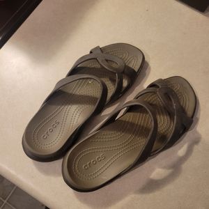Croc sandals